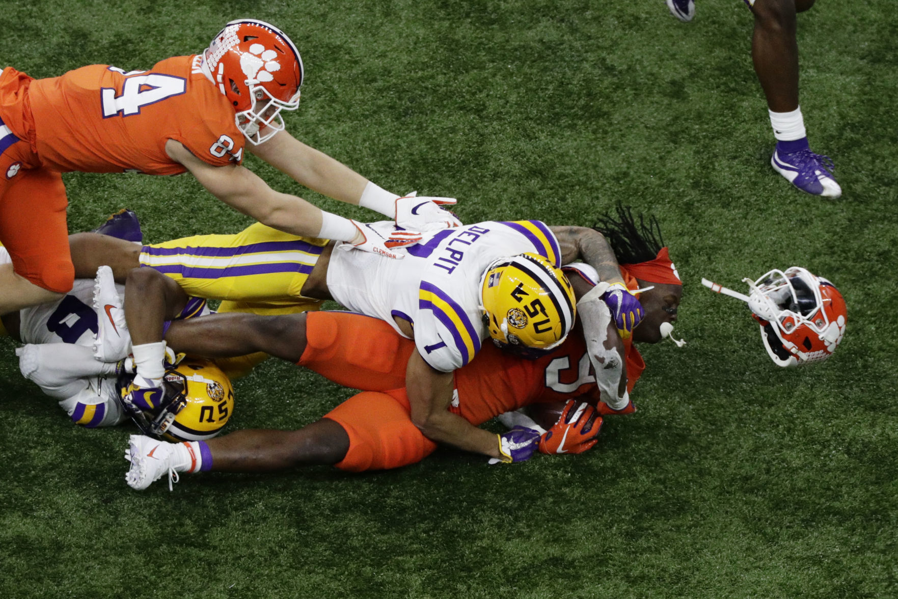 CFP Championship Clemson LSU Football